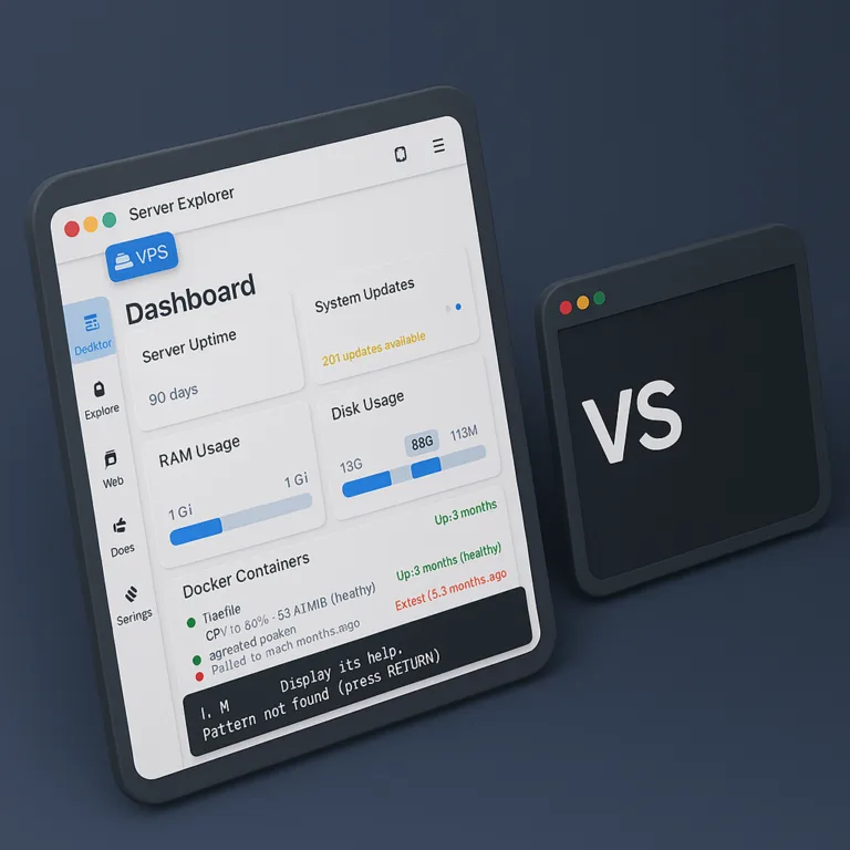 server explorer VS CLI