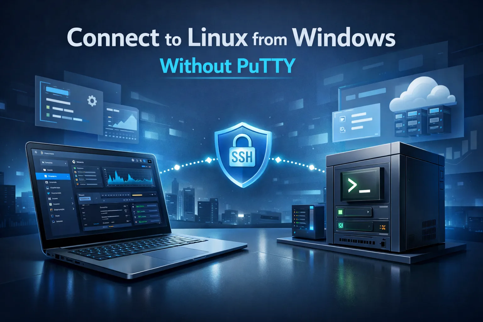 How to Connect to a Linux Server from Windows Without PuTTY